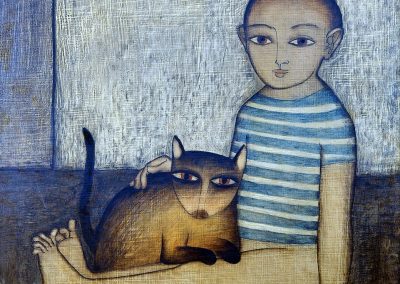 Le gamin au chat - 1957